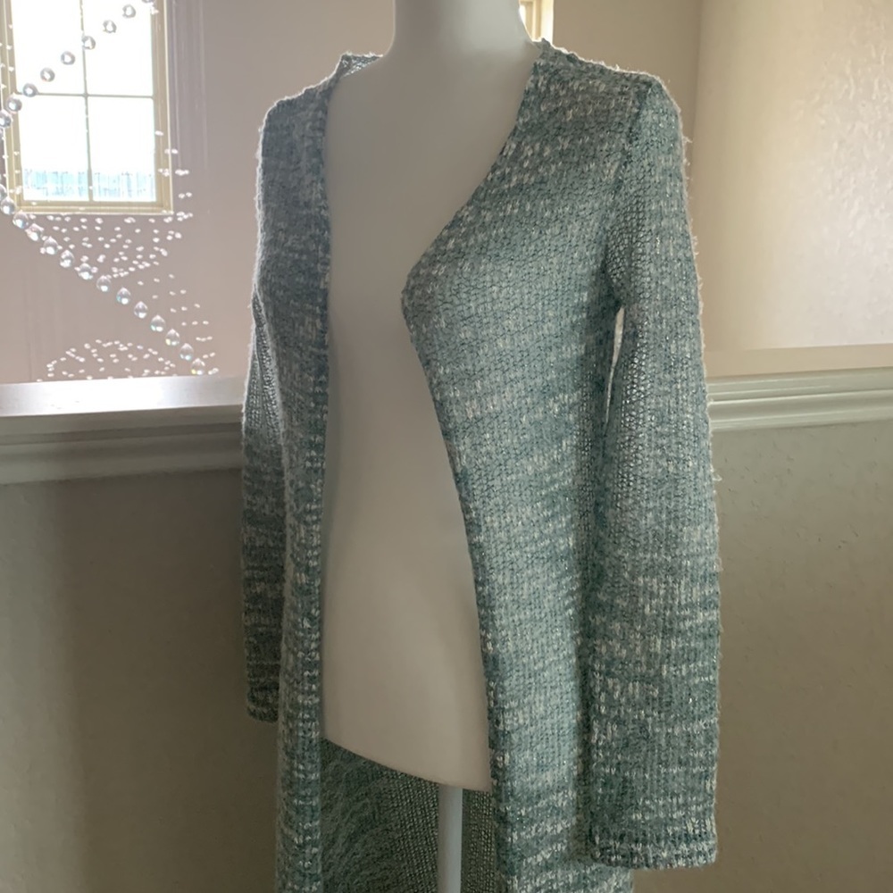 Soft Surroundings long duster cardigan size small